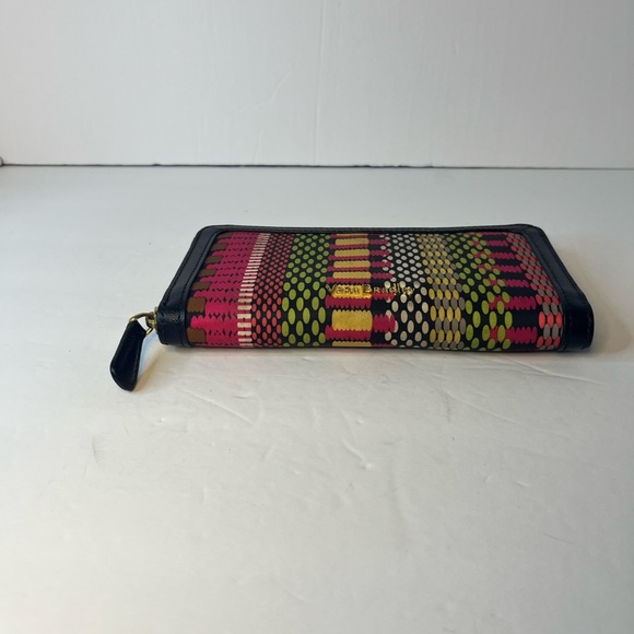 VERA BRADLEY SLEEK WALLET Multi Color Zip Coin Card Holder - Picture 3 of 9